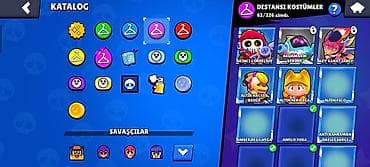 brawl stars tortu: Brawl hesabi 94 karakter 1 ultra efsanevi karakter 13 efsanevi — 5