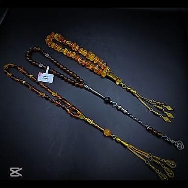 Təbii kəhrəbadan təsbeh kolleksiyası qiymətlər 200_250azn - Material lalafo.az -da Təbii kəhrəbadan təsbeh kolleksiyası qiymətlər 200_250azn - Material