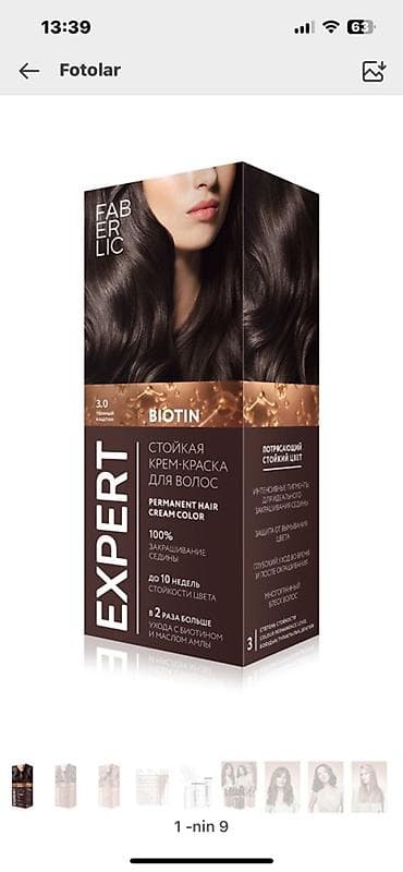 təbii saclar: Faberlic saç boyaları və açıcıları – evdə peşəkar nəticə üçün — 6