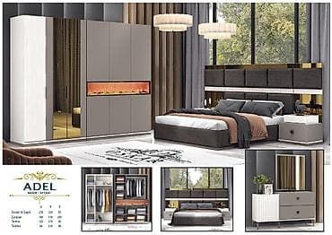 ev ucun aksesuarlar: İkinəfərlik çarpayı, Dolab, Termo, Tumba, Yeni — 1