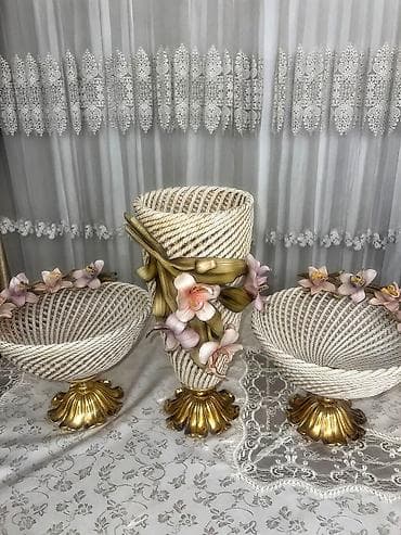 gul qabı: Vaza dəsti, Keramika — 2