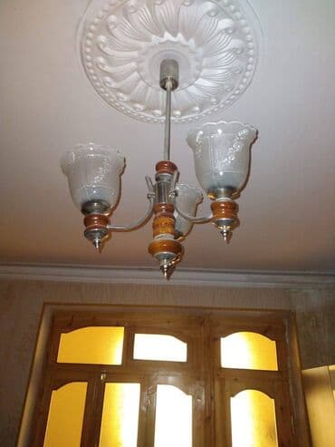 Süni güllər: Çılçıraq, 3 lampa — 1