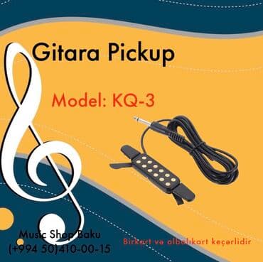gitara cantasi: Gitara Pickups Model: KQ-3 🚚Çatdırılma xidməti mövcuddur — 1