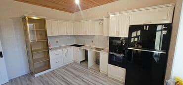 Sifarişlə rəflər: Sifarişlə mətbəx dəsti, Özü çəkən petlələr, MDF, Kredit yoxdur — 2