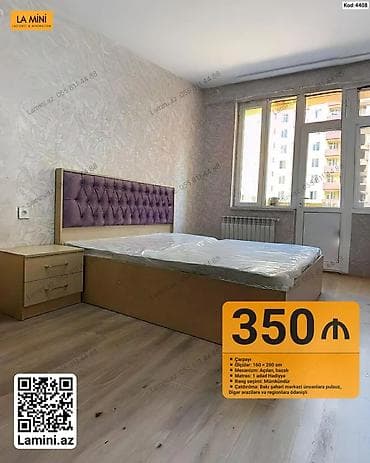 Məhsul: Çarpayı dəsti - Ölçülər: 160 × 200 sm - Mexanizm: açılan — 1