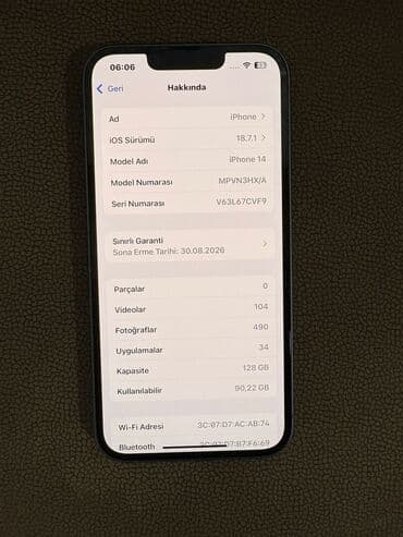купить айфон 13 в баку: IPhone 14, Голубой, Беспроводная зарядка — 5