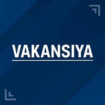 работа по дому без посредников в баку: VAKANSİYA 
• Ofis Meneceri
• İnsan Resursları
• Mühasibat — 1