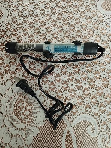 aksesuarları: Akvaryum su qızdırıcısı RS-50W - Güc: 50W - Gərginlik/Frekans — 1