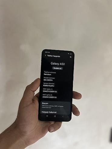 playstation 4 disk: Samsung Galaxy A50, 64 GB, rəng - Göy — 8