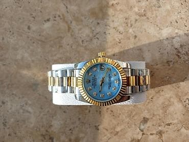 tissot saatlar: Yeni, Qol saatı, Rolex, rəng - Mavi — 3