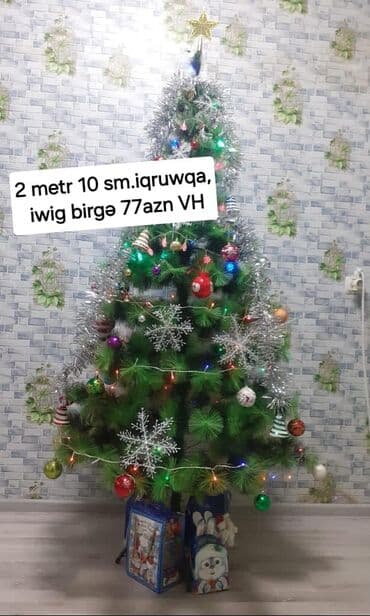 en gozel tort şekilleri: Məhsulların təsviri: - Yolka dəsti: 2 metr 10 sm hündürlükdə süni — 1