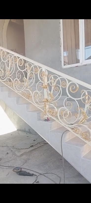 Pilləkən məhəccərləri: Dəmir pilləkən məhəccərləri – dizayn və hazırlanması - Material — 4