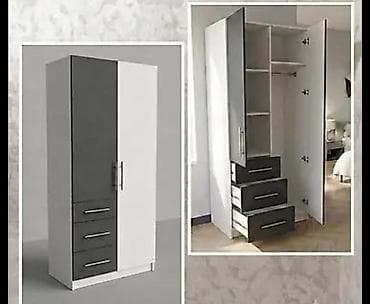 dolab sumqayit: Yeni, 2 qapılı, Siyirməli, Açılan, Düz dolab — 1