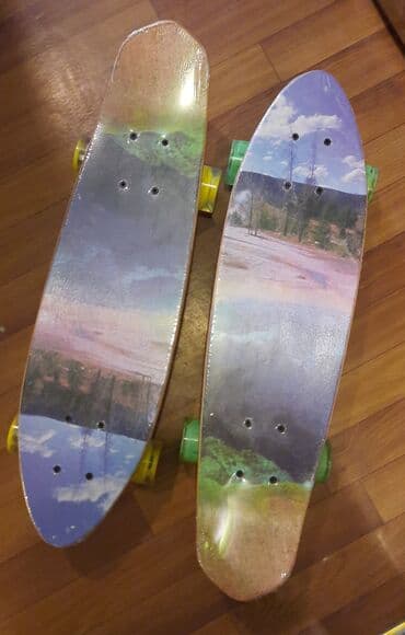 детские самокаты с родительской ручкой: Skeybord, Kaykay, Skeyt və Pennyboardlar🛹 🔹Hər növ və hər yaşa uyğun — 1