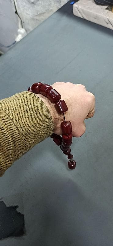 drag 2: Yüksək keyfiyyətli, parlaq görünüşlü OSMANLI BAKALİT təsbehi. Ələ — 5