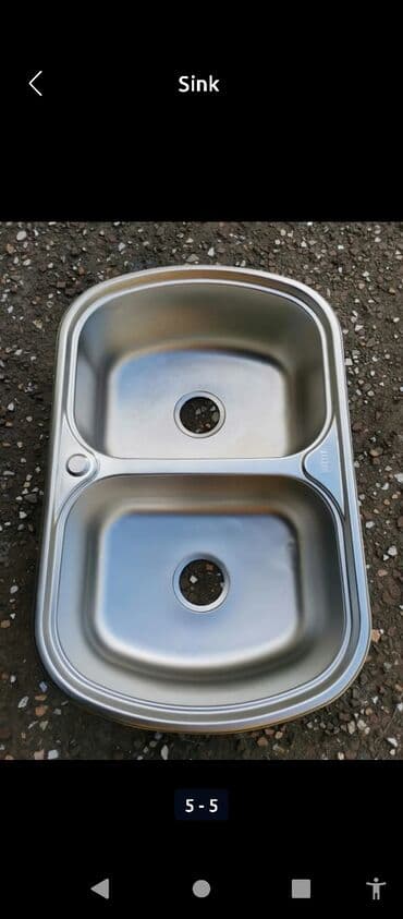 metbex kafelleri 2022: 77*49 2gozlu, derinlik 21sm. Wekilde gorunduyu kimi yungul vari — 1