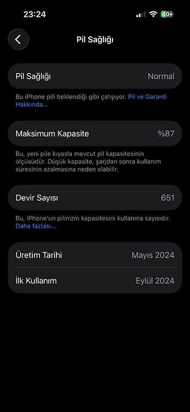 iphone 15 plus mavi: IPhone 15 Pro, 128 GB, White Titanium, Simsiz şarj — 6
