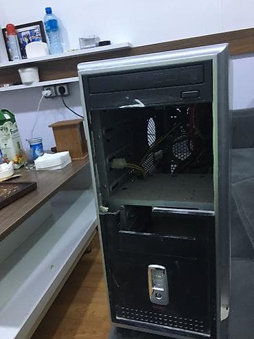 vga hdmi: Korpuslu masaüstü kompüter (ATX mid-tower) - Korpus: metal, ön — 5