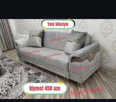 Sifarişlə taburetkalar: Divan, Qonaq otağı üçün, Vеlur parça, Bazalı, Açılan, Kitab — 4