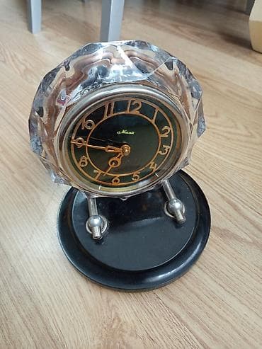 ucuz saat: Masaüstü saatlar, Mexaniki, Saniyə əqrəbi — 5