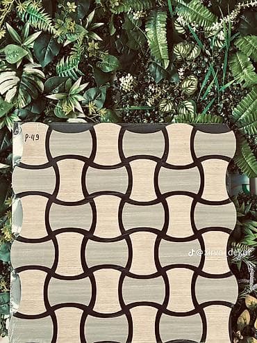 panel dekor: Dekorativ MDF 50"50yə dekorlar - Tətbiq sahəsi: qonaq otağı, yataq — 5