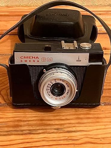 kaset dvd: Smena 8M plyonka fotoaparatı - LOMO istehsalı, tam mexaniki 35 mm — 1