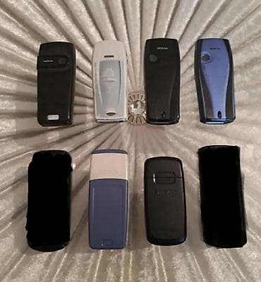 telefonalar: Nokia 6630, < 2 GB Memory Capacity, rəng - Qara, Düyməli — 2