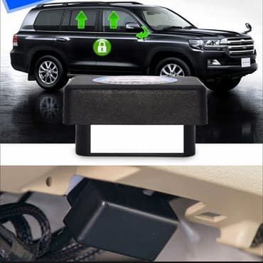 Toyota Land Cruiser üçün şüşələri qaldırıb və güzgüləri qatlamaq üçün