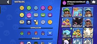 Brawl Stars hesabı satılır 62 K kupa - 101 — 8