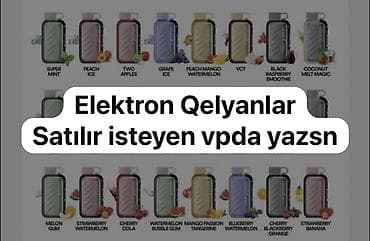 Elektron qelyanlar – geniş dad seçimi ilə. Məhsul xüsusiyyətləri: - — 1