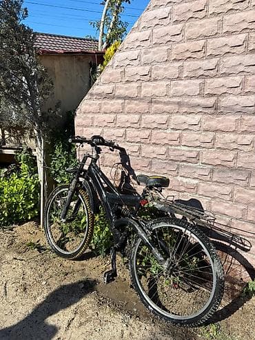stels velosipedleri: Dağ/şosse tipli velosiped - Rəng: qara - Çərçivə: amortizatorlu ön və — 2