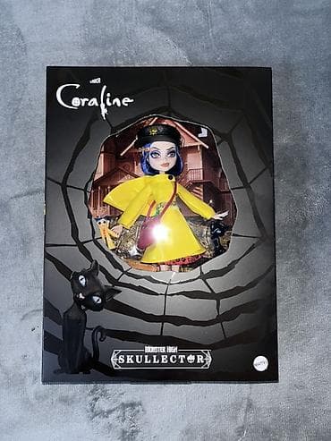 Monster High Skullector x LAIKA Coraline kolleksiya kuklası Куклы
