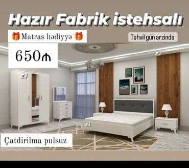 işləmiş taxt: *Yataq dəsti * 📌Sifarişlə hazırlanır yenidir 🌈Reng secimi var (isdeye — 1