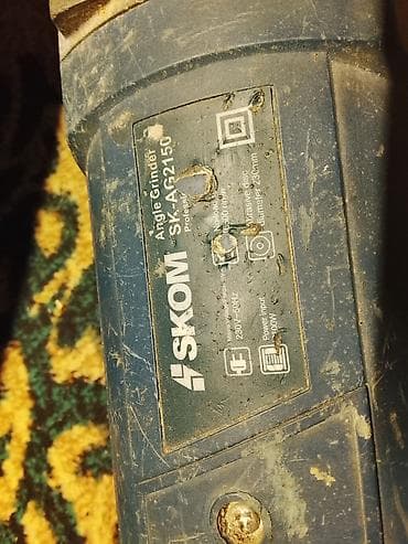 elektron saat: SKOM SK-AG2150 bucaqslıdaş (angle grinder) - Model: SK-AG2150 - Güc — 1
