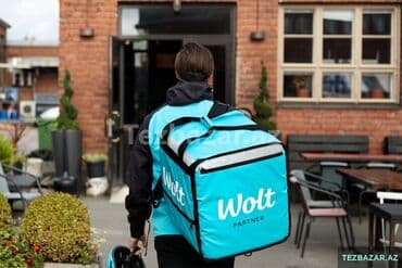 Moto-kuryer tələb olunur, Ayda 2 dəfə ödəniş, Təcrübəsiz