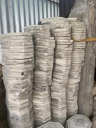 Beton səki daşları və dekorativ döşəmə plitələri - Material — 1