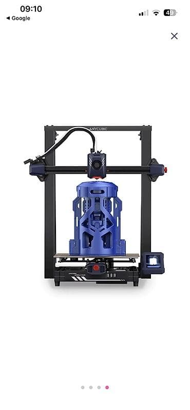 Anycubic Kobra 2 Plus FDM 3D printeri. İkici əldi amma demek olar ki