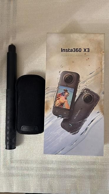 retroid pocket: Məhsul: Insta360 X3 – Pocket 360 Action Cam Xüsusiyyətlər: - 360° — 1