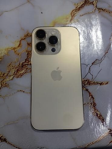 keys sat: IPhone 14 Pro, 128 GB, Qızılı, Face ID — 1