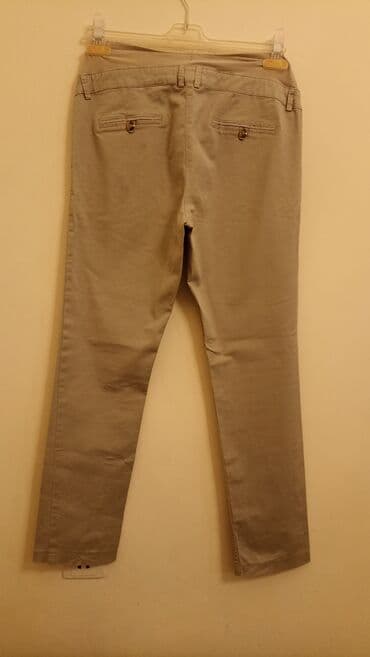 hamilə qadınlar ucun şalvarlar: Şalvar, H&M, XL, rəng - Bej — 7