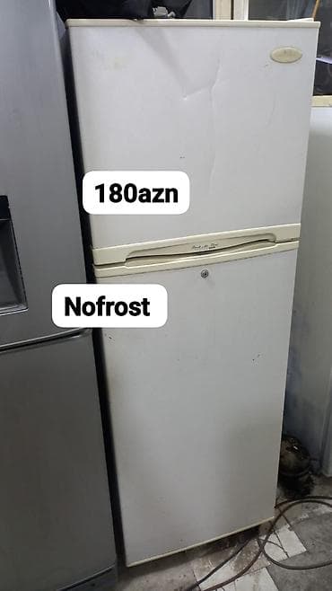 Soyuducu – Nofrost sistemi - İki qapılı model: yuxarıda dondurucu