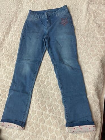 детские джинсовые куртки: 12-13 yaşa waikiki 15 azn qalın cinsdi — 1