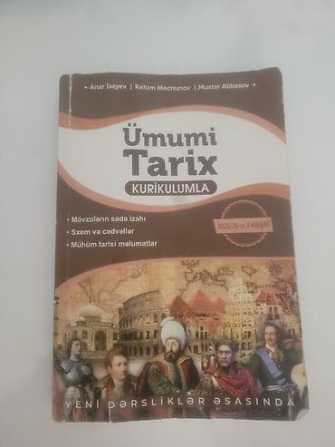 “Ümumi Tarix – Kurikulumla” və “Azərbaycan Tarixi – Kurikulumla” — 1