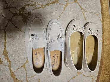 barya ayakkabı: Baletkalar, Ölçü: 38.5, rəng - Bej, İşlənmiş — 1