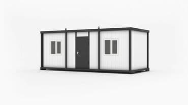 dəmir butqa: 7.00x3.00m bir otaqlı Konteyner ---Uzunluq: 7.00m ---En: 3.00m — 2