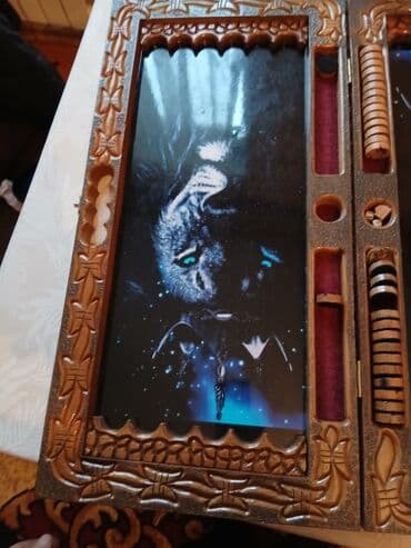 İdman və hobbi: Taxta nərd dəsti – bədii işləməli - Material: möhkəm ağacdan — 4