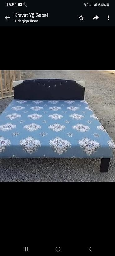 madeyra matras: Təknəfərlik çarpayı, Bazasız, Matrassız, Siyirməsiz — 1