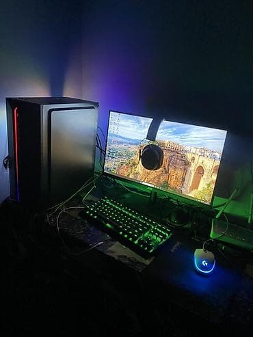 mini pc computer: Gaming stolüstü kompüter komplekti Tərkibi: - Sistem bloku: RGB — 1