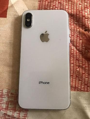 iphone xr max: IPhone X, 64 GB, Gümüşü, Face ID — 1