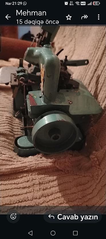 averlok maşın: Sənaye overlok tikiş maşını – Butterfly GN1-1 - Model: Butterfly — 4